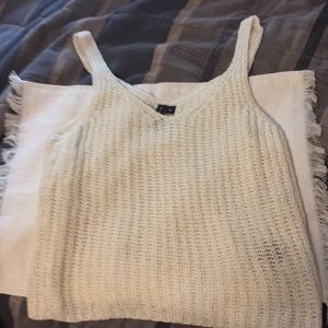 Tank top sweater